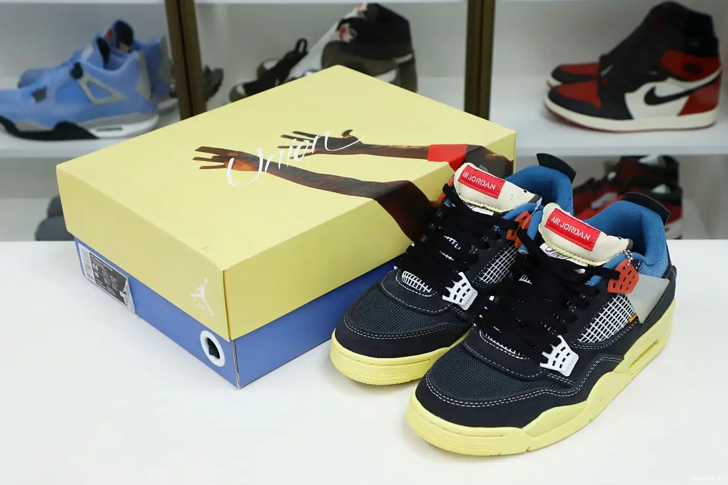 4 'OFF AIR LA X NOIR' Kimikick RETRO JORDAN UNION 0509